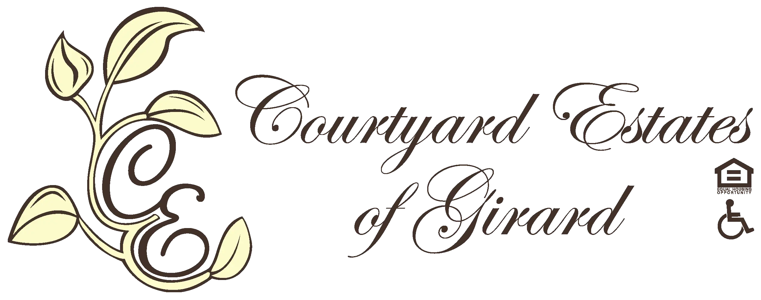 Courtyard Estates of Girard Logo